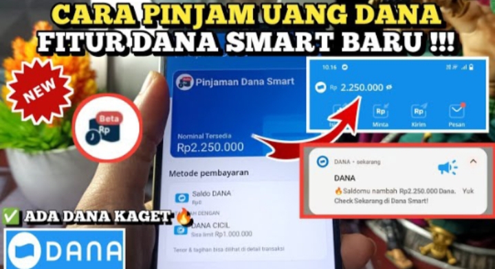 Cara Resmi Pinjam Uang dari APK DANA Tanpa Aktivasi Paylater Limit