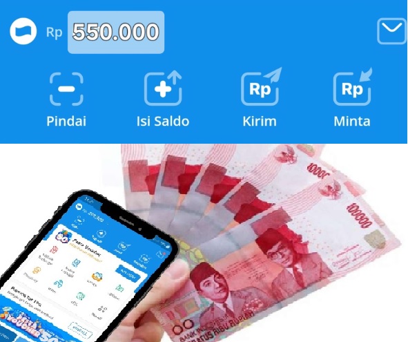 Dapatkan Saldo Dana Gratis dari Link Dana Kaget Senin 26 Mei, Raih Saldo Rp550.000 Dalam Satu Kali Klik