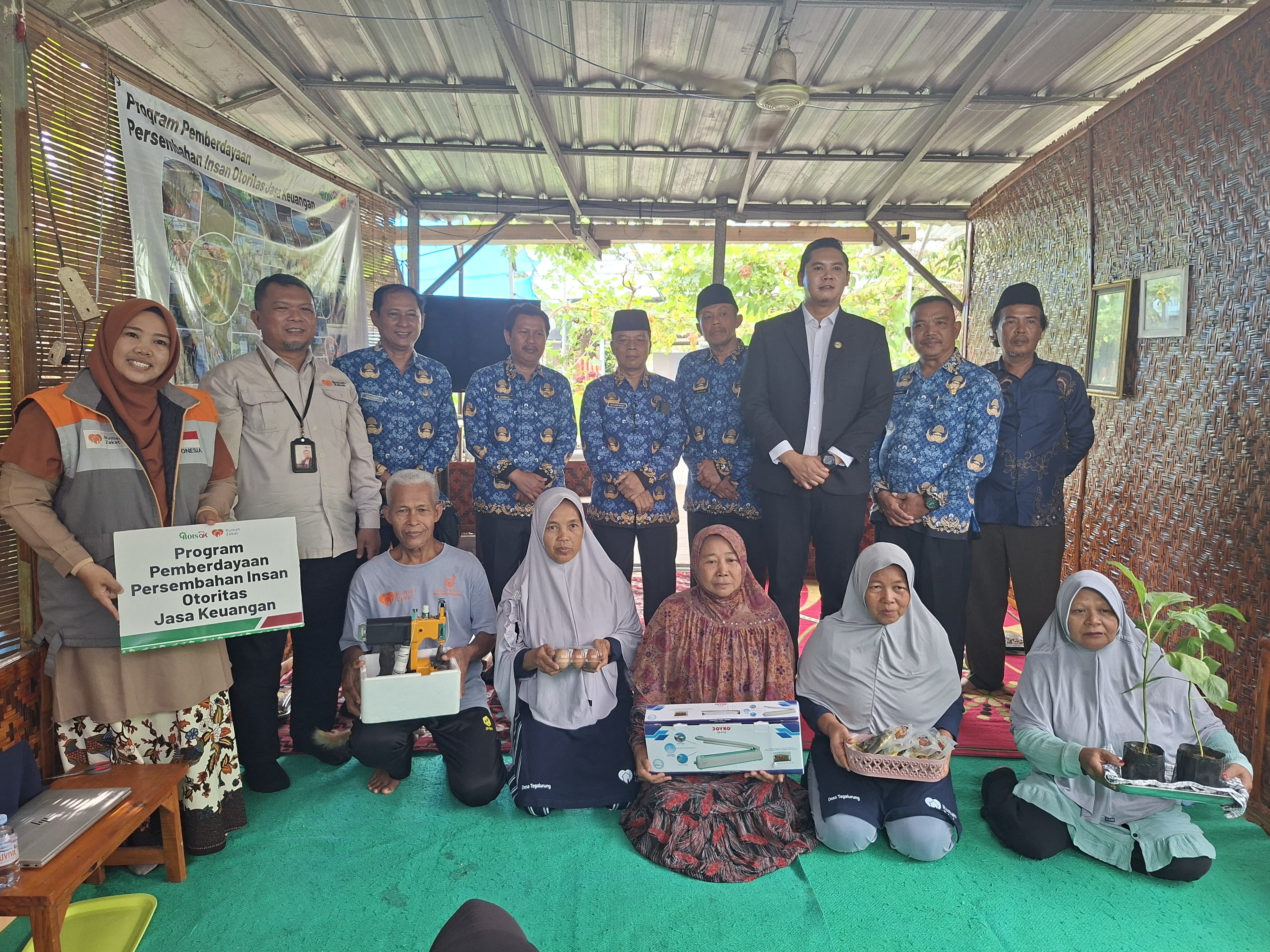 Rumah Zakat dan ROIS OJK Launching Program Pemberdayaan Ekonomi Berbasis Integrated Farming System