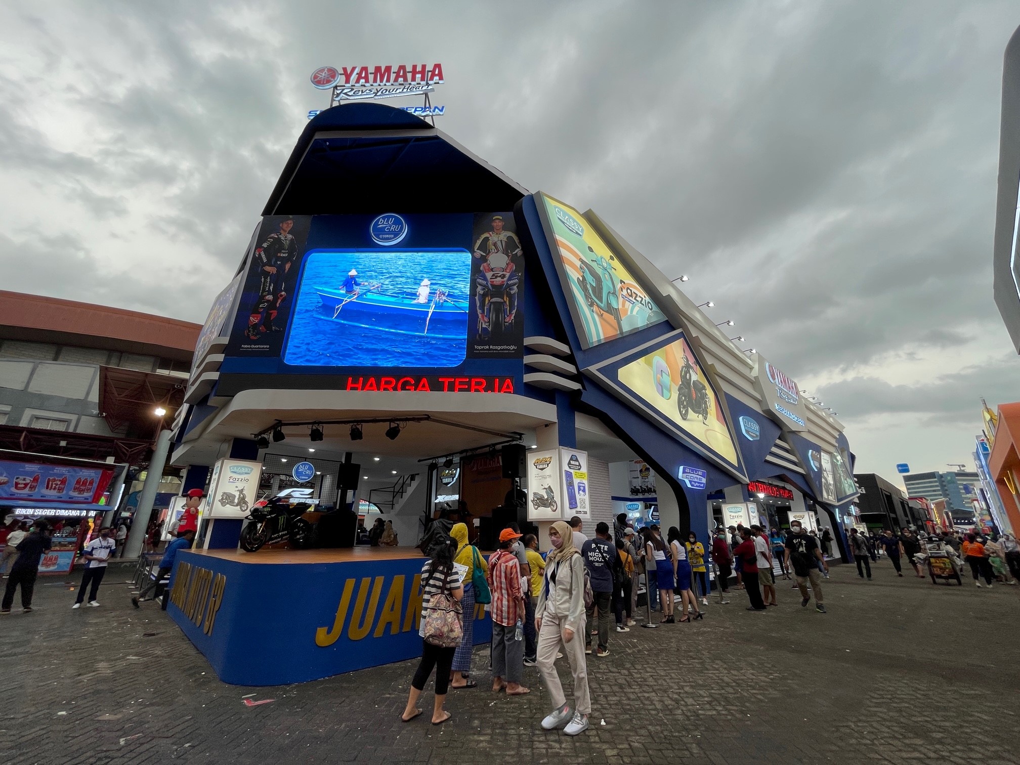 Yamaha Meramaikan di Jakarta Fair Kemayoran 2022