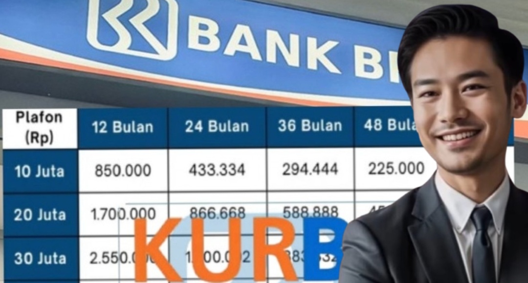 Begini Rincian Tabel KUR BRI 2025, Angsuran 100 Juta Bisa Dicicil Sampai 5 Tahun, Cocok Buat Pinjaman UMKM! 