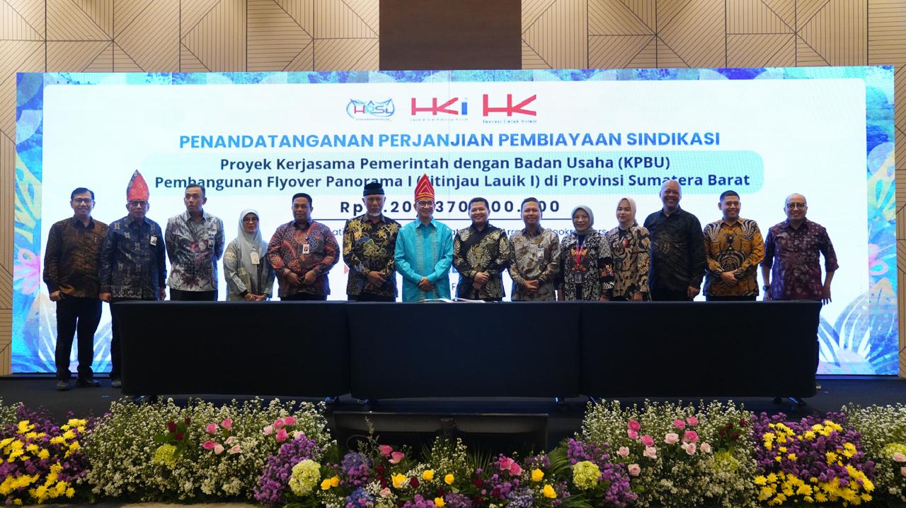 Percepat Pembangunan Infrastruktur di Sumatera Barat, BRI Dukung Pembiayaan Sindikasi untuk Proyek Flyover