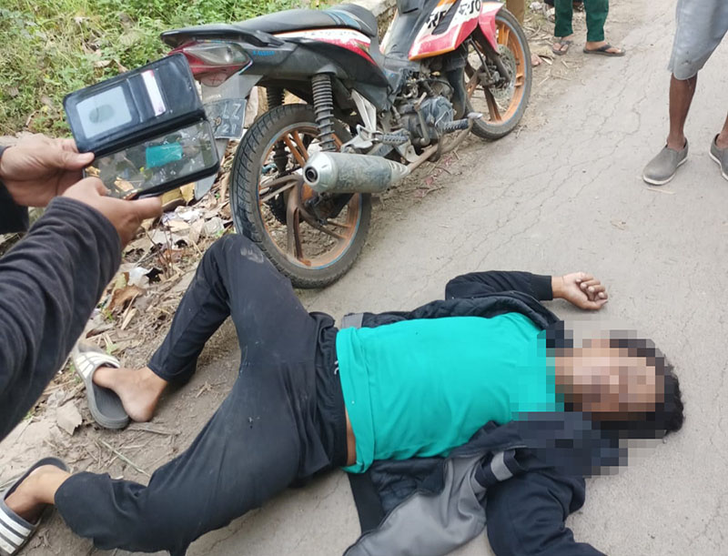 Warga Majalengka Meninggal di Jalan