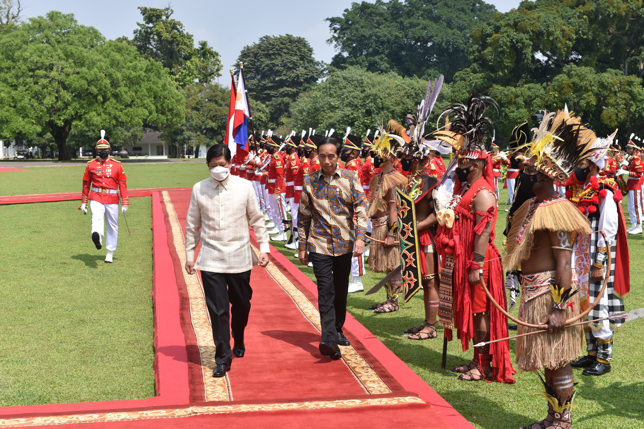 Kunjungan Presiden Ferdinand Marcos Jr. Disambut Presiden Jokowi di Istana Bogor