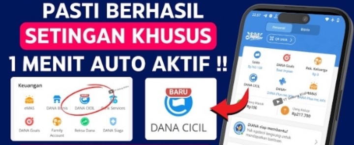 Ada Setingan Khusus Cairkan Limit Rp20Juta, Begini Cara Gunakan DANA Paylater Untuk Mengaktifkan