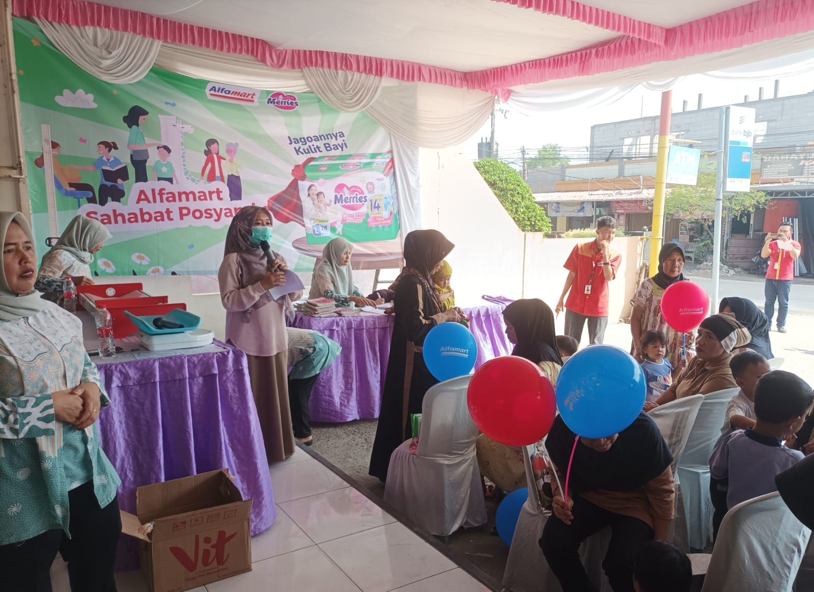 28 titik Lokasi Siap Menerima Layanan Alfamart Sahabat Posyandu 