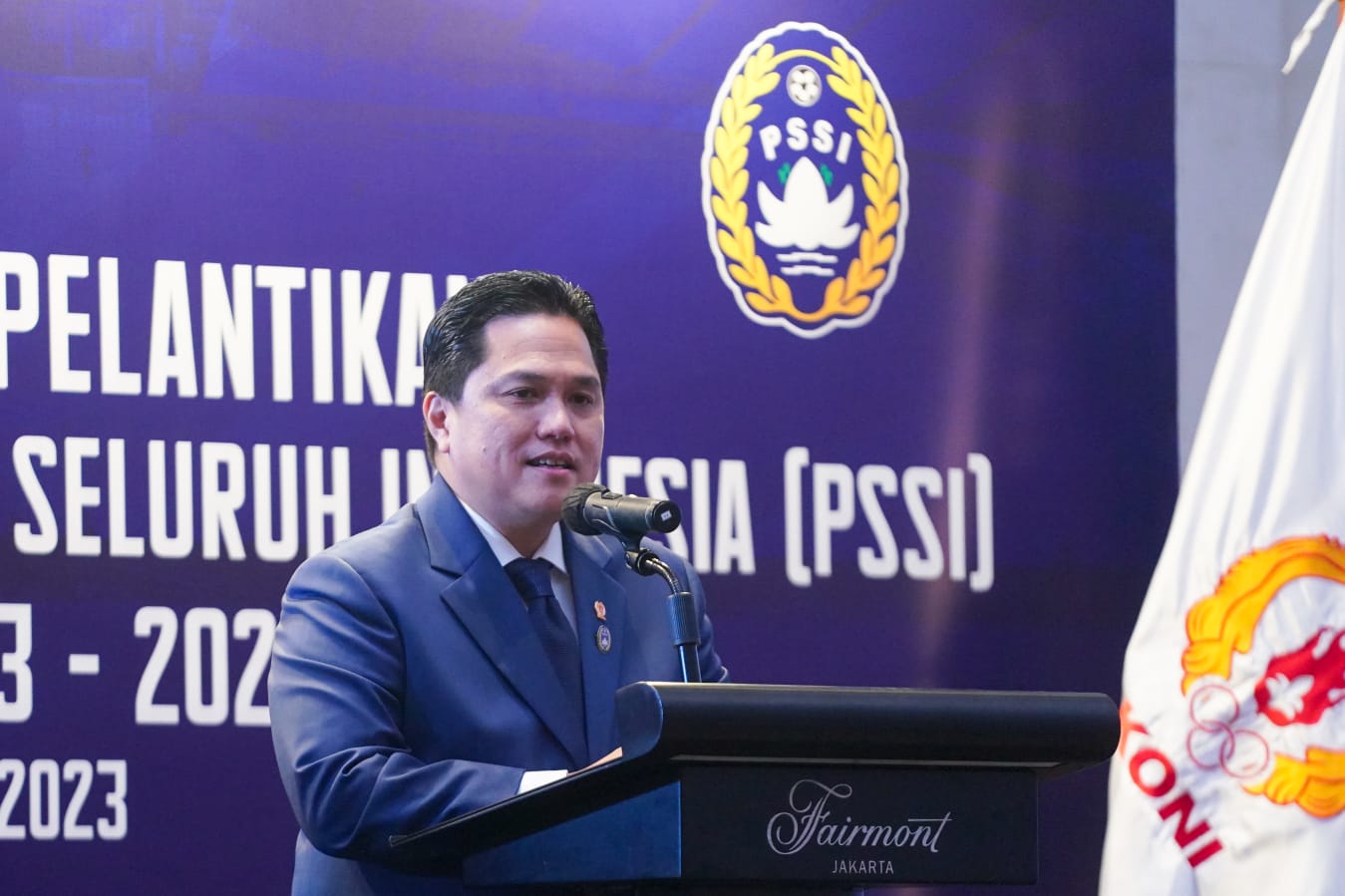 Ketum PSSI Erick Thohir Puji Pengorbanan Pemain Keturunan untuk Memperkuat Timnas Indonesia 