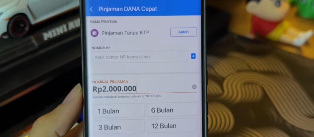 Modal Kuota dan HP, Bisa Cair Pinjaman 2 Juta Lewat Aplikasi DANA, Cara Pengajuannya 100% Full Online