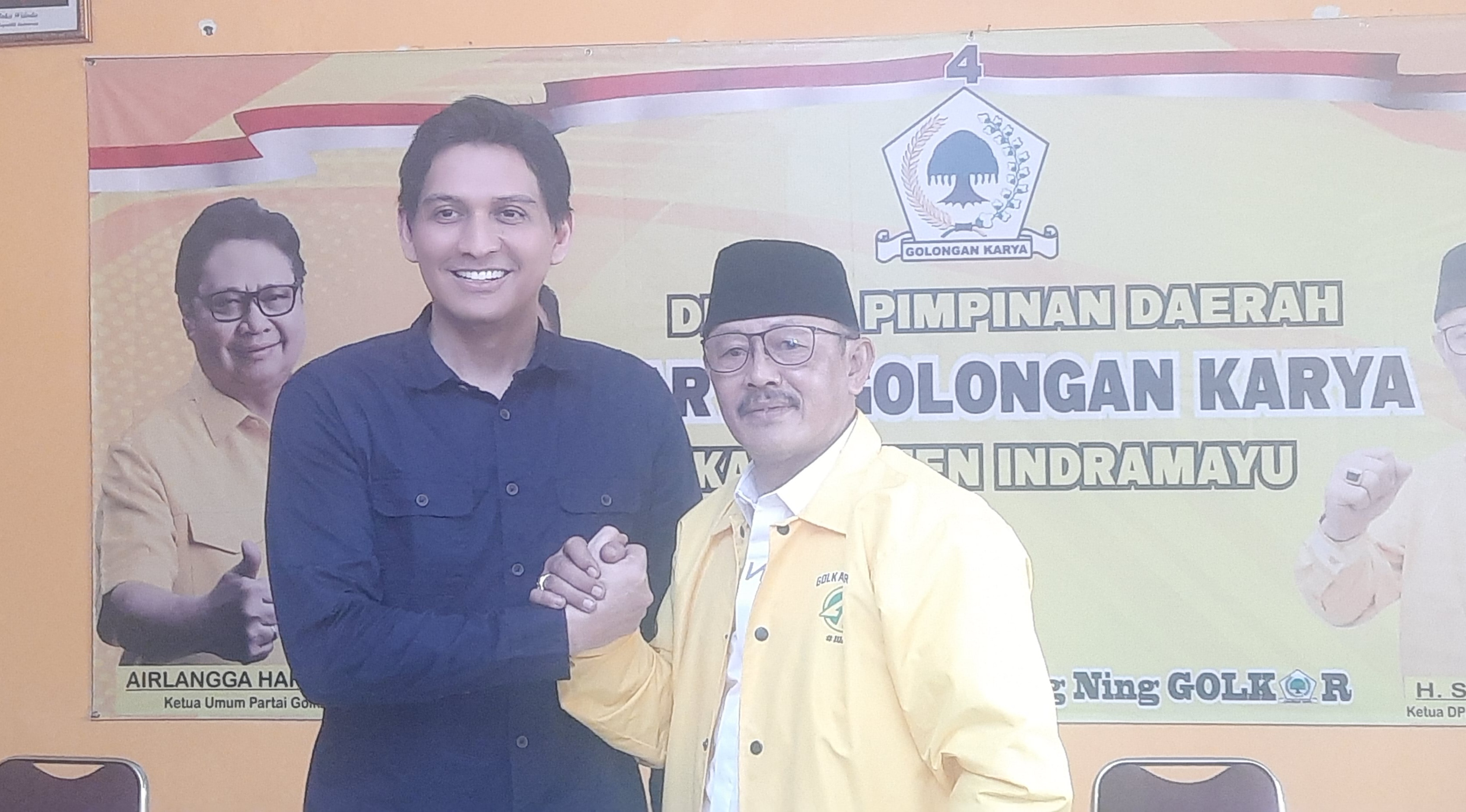 Jalin Komunikasi, Syaefudin  dan Lucky Hakim Bahas Pilkada Indramayu 2024