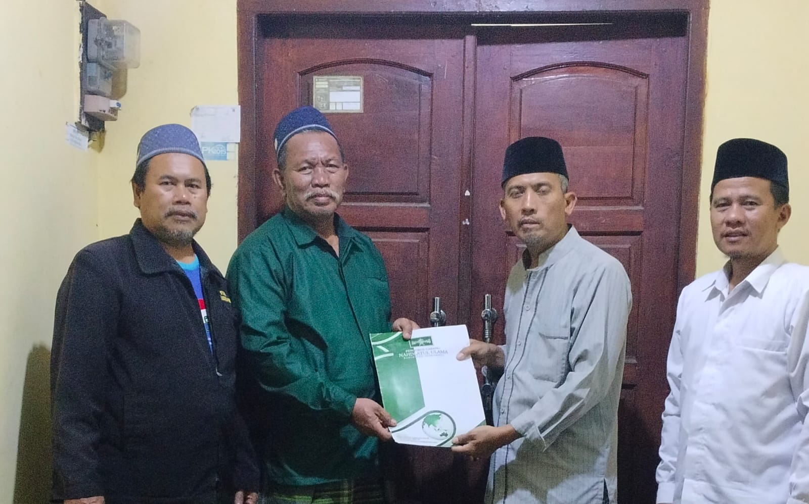 Panitia Harlah NU ke-102 Serahkan Laporan Pertanggungjawaban ke MWC NU Kedokanbunder