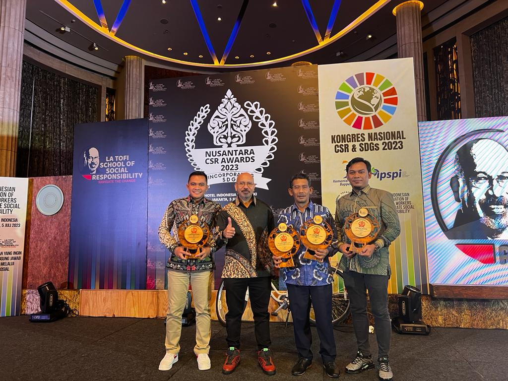 Pertamina Regional Jawa Bagian Barat Raih Penghargaan Nusantara CSR Awards