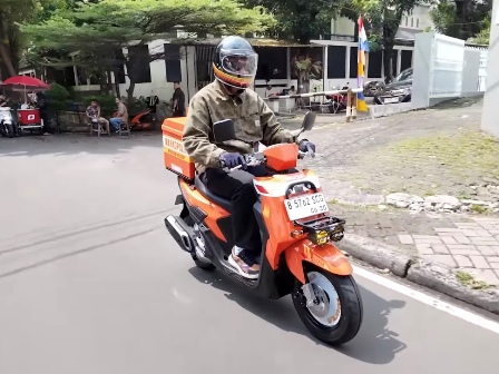 Sekut Abis! Modifikasi GEAR ULTIMA X Warkopolim Usung Konsep Skutik Cargo Bergaya ‘Kalcer’