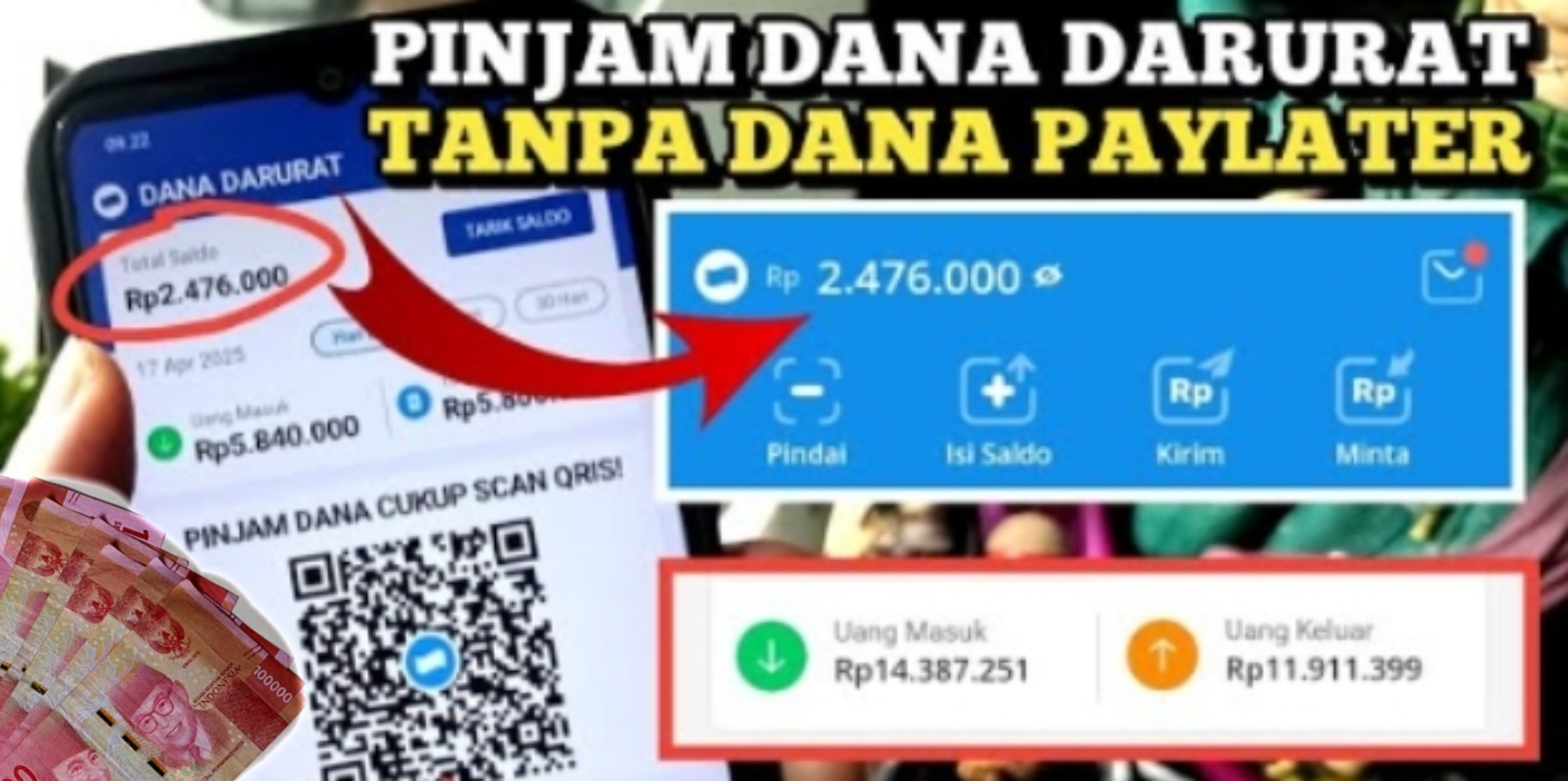 Pinjam Saldo DANA Rp2 Juta Tanpa KTP Fitur Baru DANA Darurat, Gak Perlu Install Aplikasi Pinjol