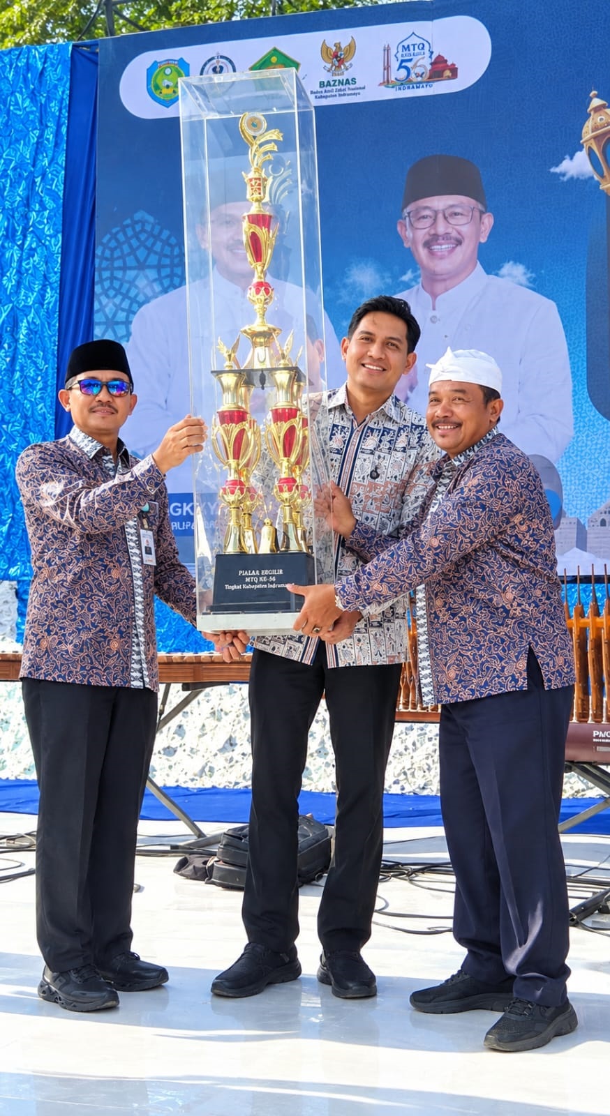 Jatibarang Juara Umum MTQH ke-56 Kabupaten Indramayu, Raih 144 Poin