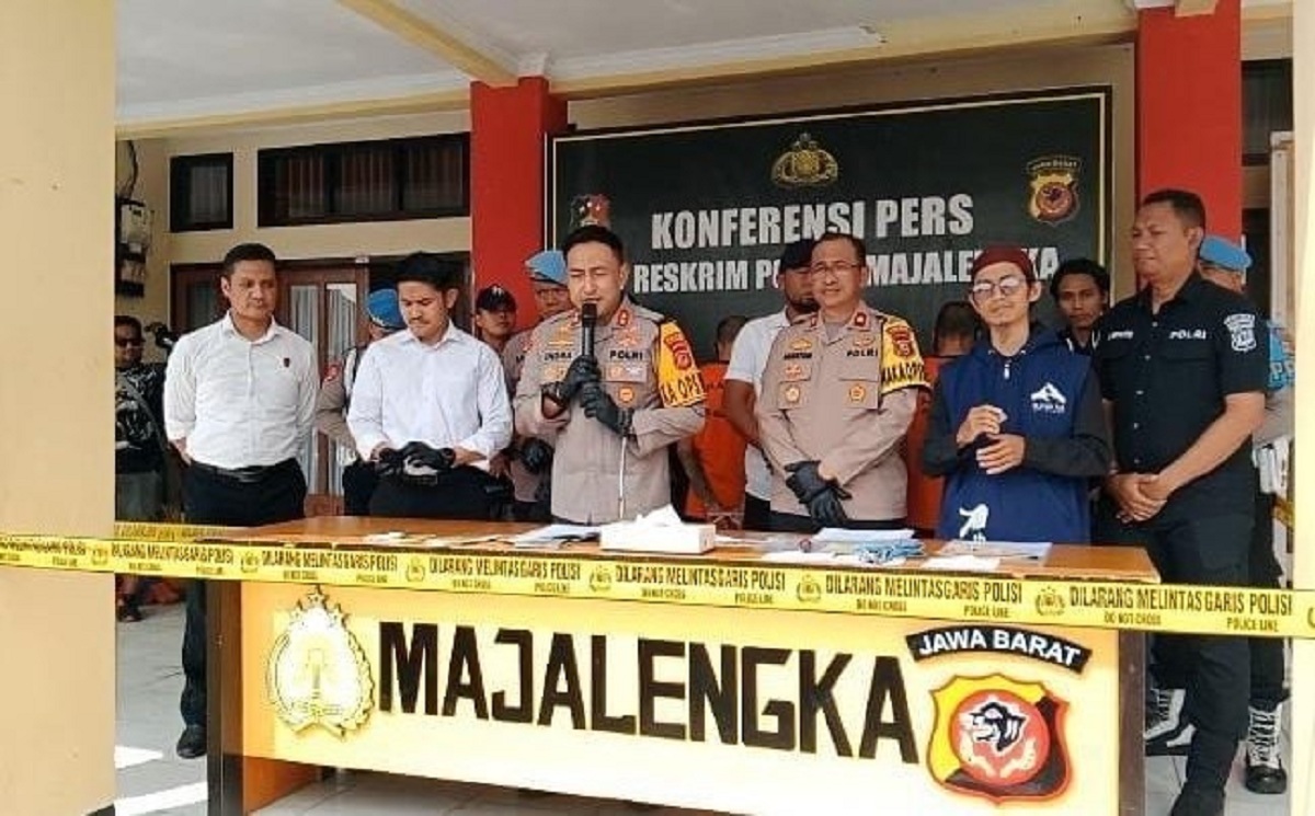 Polres Majalengka Berhasil Menangkap Empat Pelaku Curanmor 