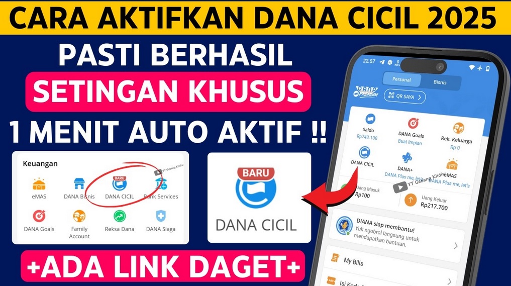 Pinjaman Saldo DANA 1,5 Juta Langsung Cair ke Dompet Digital, Aktifkan Paylater di Aplikasi DANA Sekarang