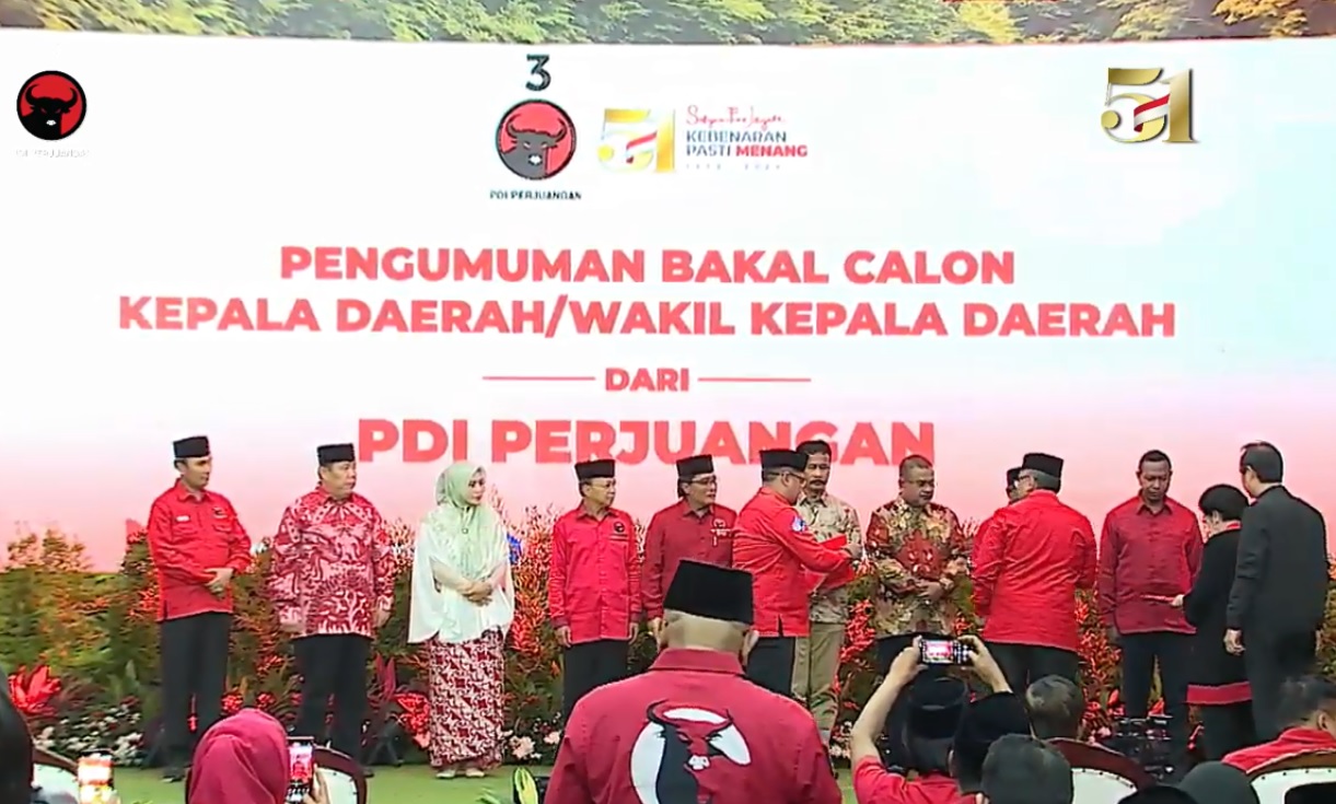 Daftar Calon Bupati - Wakil Bupati PDIP di Ciayumajakuning, Siapa Saja?