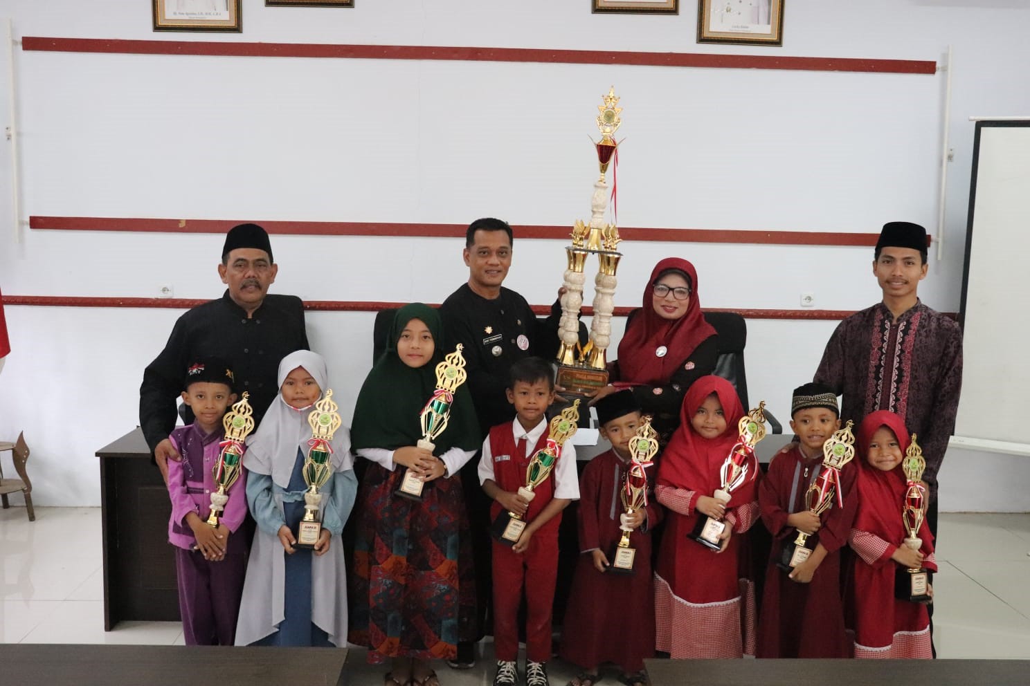 Kafilah Anjatan Juara Umum  Festival Pendidikan Alquran