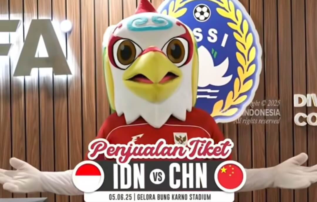 Siap-siap War Tiket Timnas Indonesia VS China Pada 15 Mei Pukul 10.00, Harga Termurah Cuma Rp300 Ribu Saja!