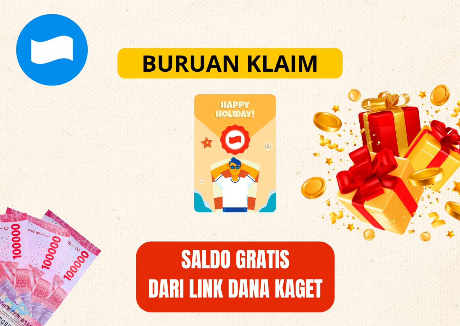Saldo Dana Gratis Rp401.972 Siap Masuk Akun Kamu Hari Ini Lewat Dana Kaget, Klaim Sekarang!