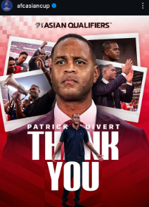 AFC Ucapkan Terima Kasih ke Kluivert, Padahal Sudah Dipecat PSSI! Ada Apa di Baliknya?