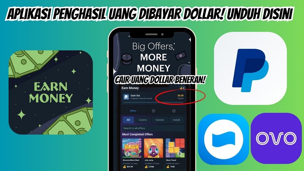 Selamat! Dana Kaget Hari Ini Bisa Kamu Klaim dan Hasilkan Dollar Setiap Hari Lewat Aplikasi Penghasil Uang Ini