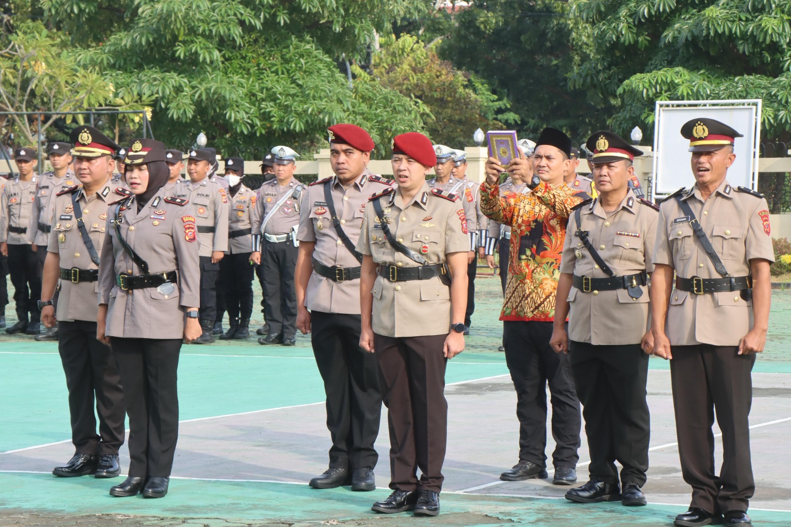 Sertijab, Waka Polres Indramayu Resmi Dijabat Kompol Meilawaty