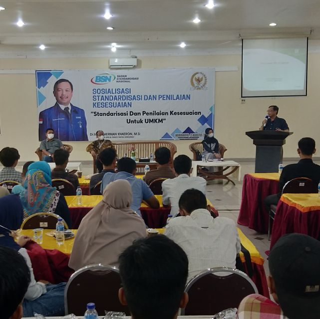 Herman Khaeron Gandeng  BSN, Sosialisasi Pentingnya Standardisasi Produk Bagi UMKM