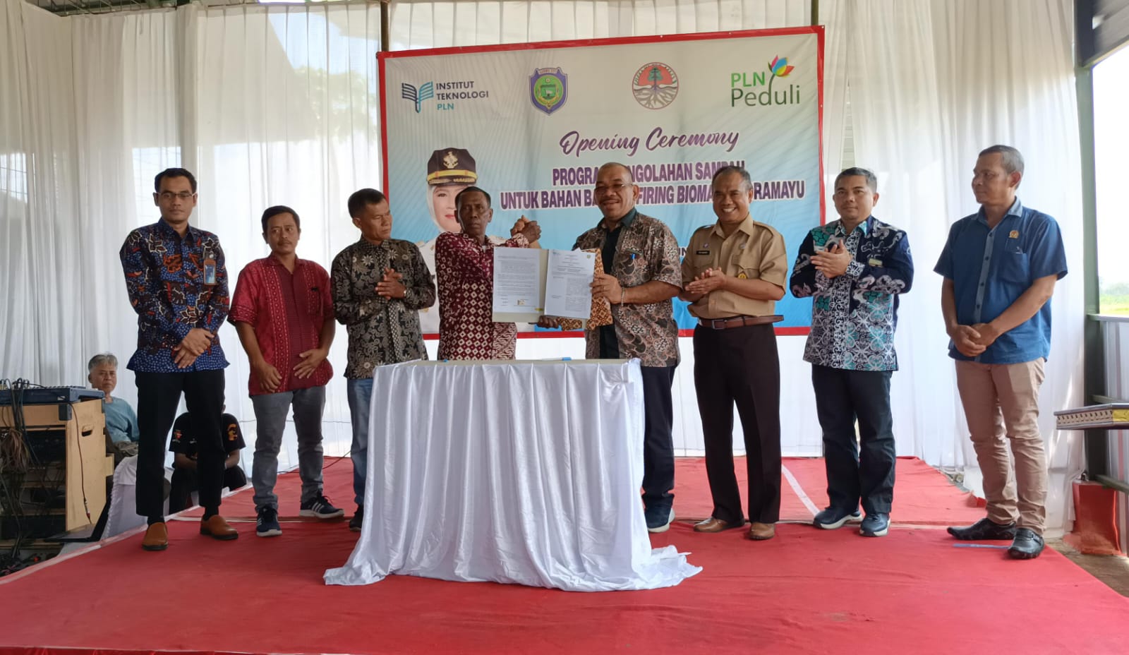 Manfaatkan Produksi Biomassa PDU Rapih Mulya Mandiri, PLTU Indramayu Lakukan Peningkatan Co-Firing