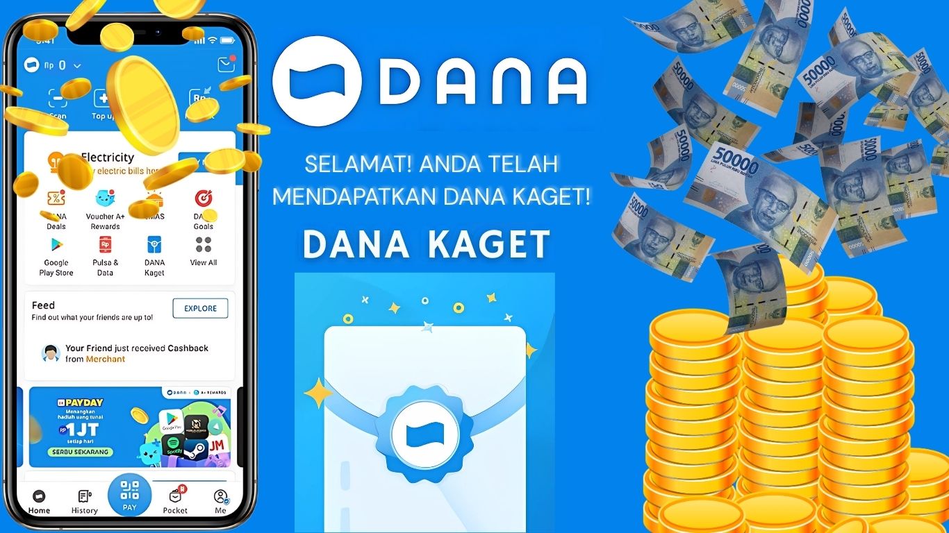 Selamat Anda Mendapatkan Dana Kaget! Simak Dana Kaget Terbaru Tahun 2025!