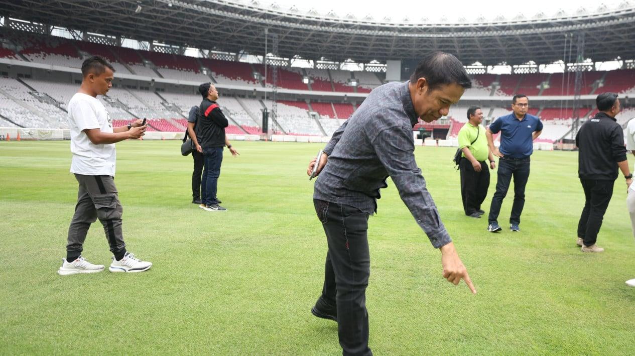 PPKGBK Pastikan Rumput di Stadion GBK Sudah Membaik Saat Menjamu Jepang dan Arab, 'Sekarang Sudah 80 Persen'