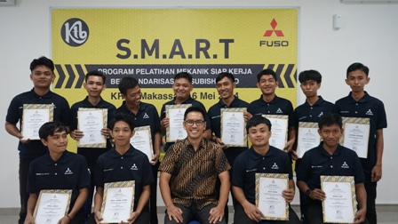 Mitsubishi Fuso Berkerja sama dengan beberapa SMK Untuk Hasilkan Mekanik Handal Melalui Program SMART