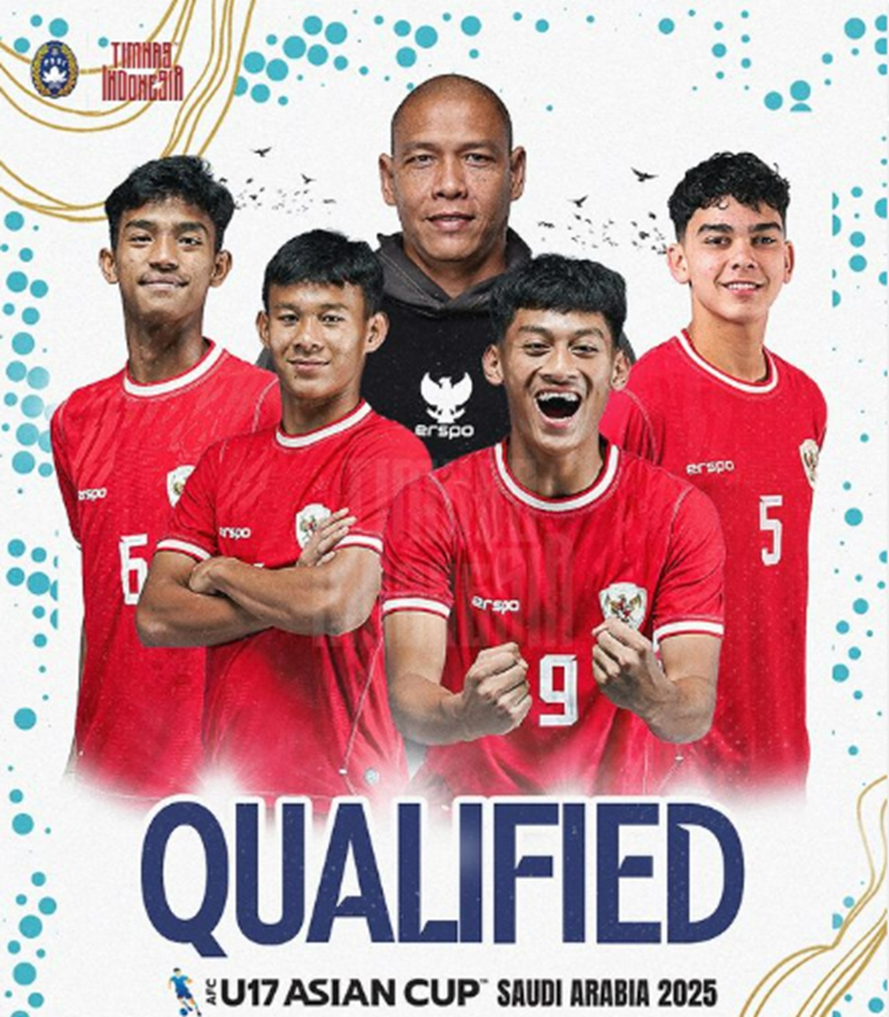 Timnas U-17 Lolos ke Piala Asia 2025: Nova Arianto Apresiasi Tim Meski Kritik Permainan Aman