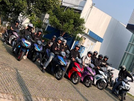 Family Gathering AEROX Bandung, Rayakan 7 Tahun Kebersamaan Komunitas AEROK Jawa Barat