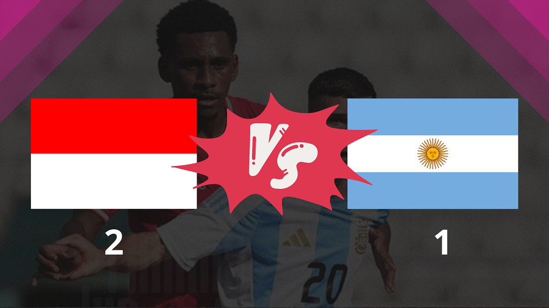 Hasil Indonesia Vs Argentina U-20, Comeback Manis Garuda Muda Atas Argentina Sang Pemuncak Rank FIFA!