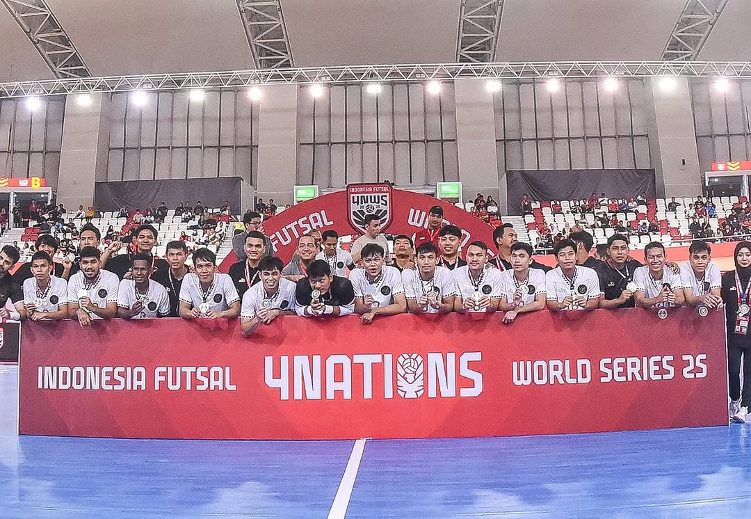 Timnas Futsal Indonesia Ukir Sejarah, Raih Runner-up di 4 Nations World Series 2025!