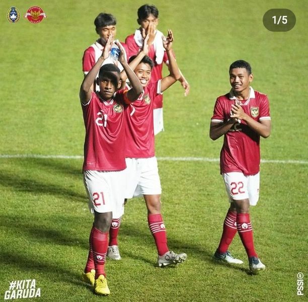 Timnas U-16 Indonesia Cukur Gundul Singapura 9 Gol Tanpa Balas