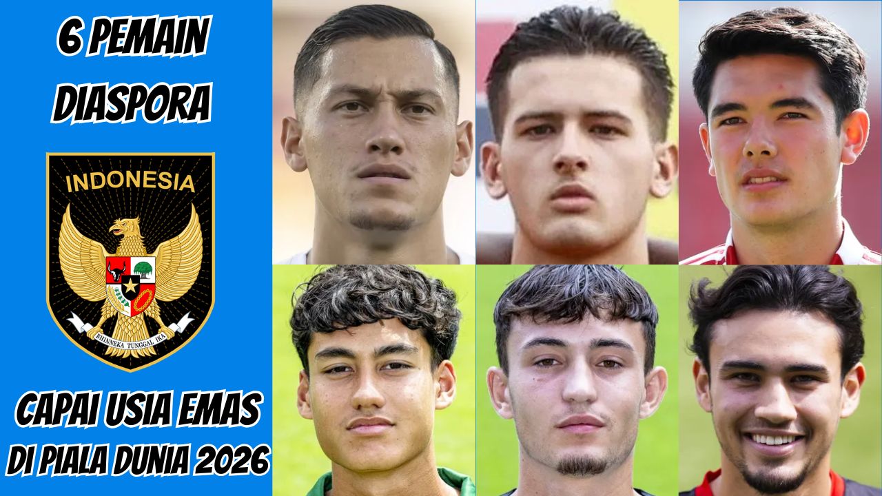 6 Pemain Diaspora Timnas Indonesia Ini Akan Mencapai 'Usia Emas' di Piala Dunia 2026! Apa Pengaruhnya?