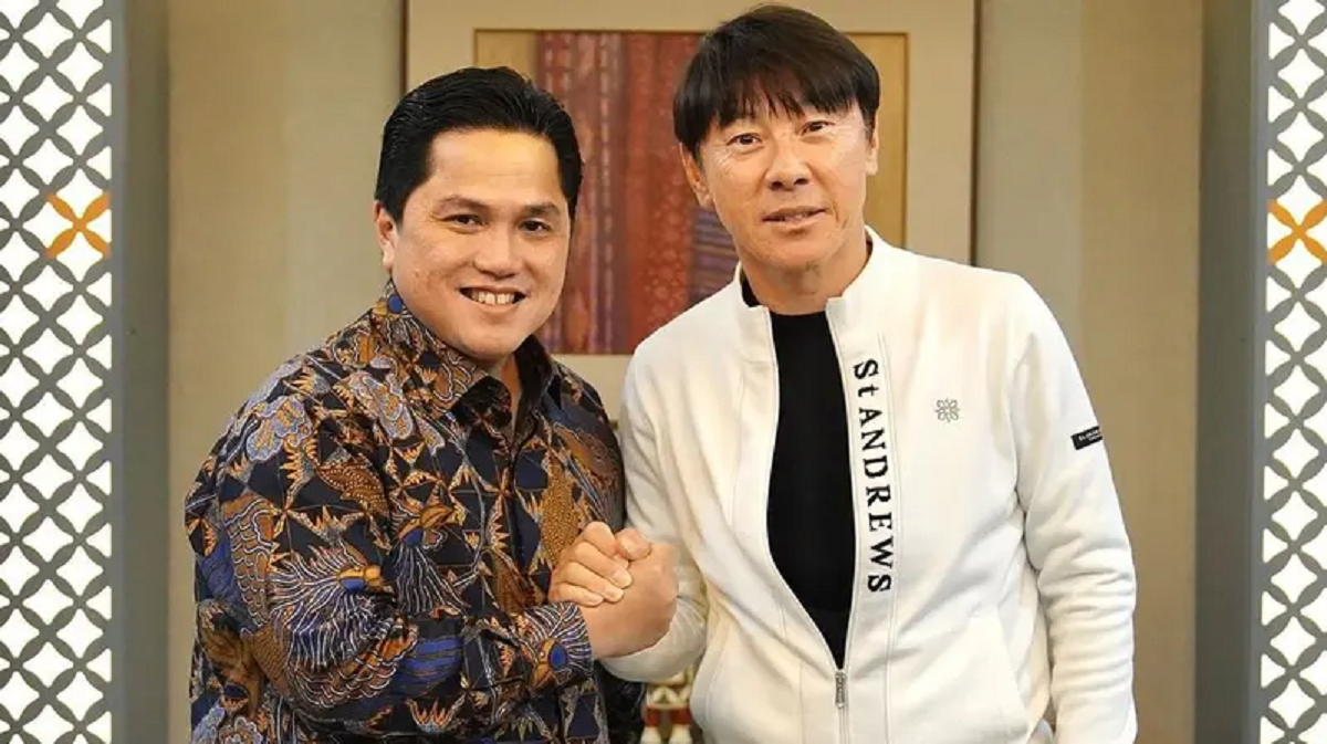 Protes Jadwal Ketat, Erick Thohir Tegaskan Shin Tae-yong Harus Fokus dan Tidak Mengeluh Selama ASEAN Cup 2024