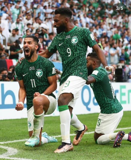 Kejutan Piala Dunia 2022, Arab Saudi Permalukan Agentina   