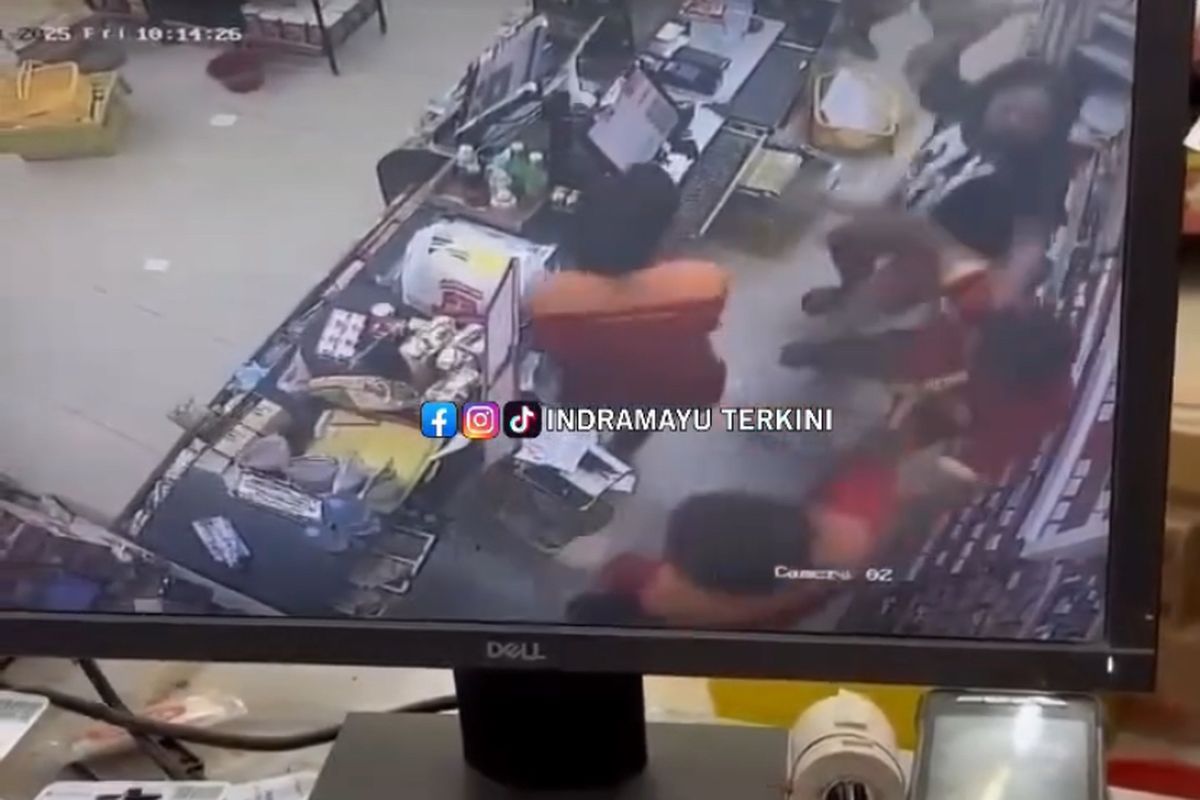Pegawai Minimarket di Terisi Diserang Pria Bersenjata Tajam, Polisi Buru Pelaku