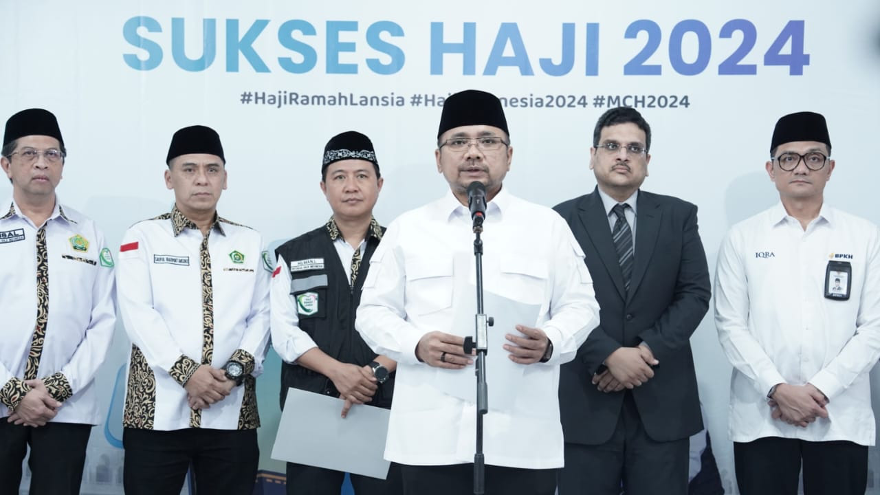 Operasional Haji 2024 Berakhir, Menag Klaim Sukses dan Lancar