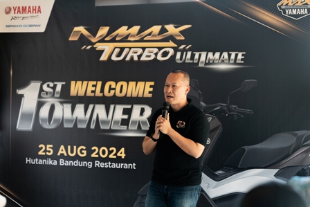 Yamaha Jabar Serahkan NMAX 'TURBO' TECH MAX ULTIMATE