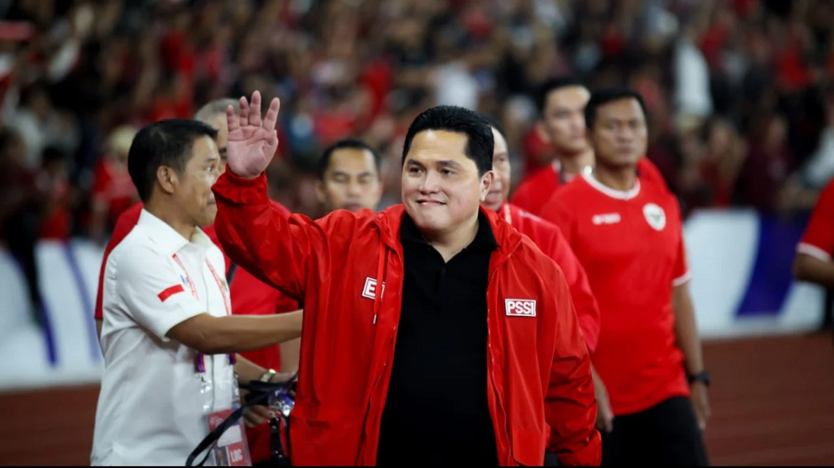 Erick Thohir Punya Ambisi Besar untuk Masa Depan Timnas Indonesia: 'Peringkat 50 Besar di Dunia'