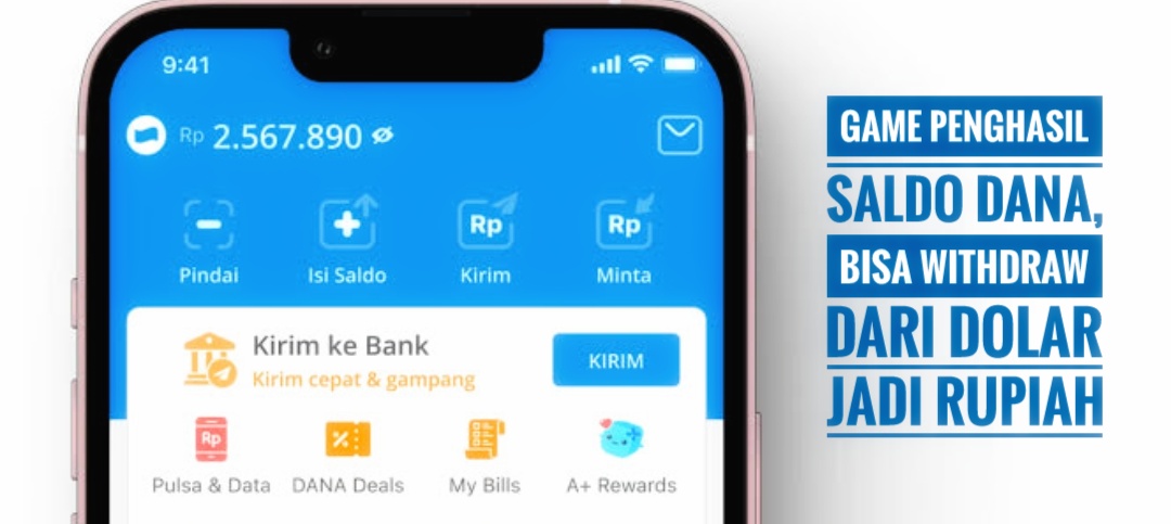 Game Penghasil Saldo DANA Ini, Bisa Withdraw Dolar ke Rupiah Sampai Tembus Rp2.825.666, Ayo Coba Sekarang! 
