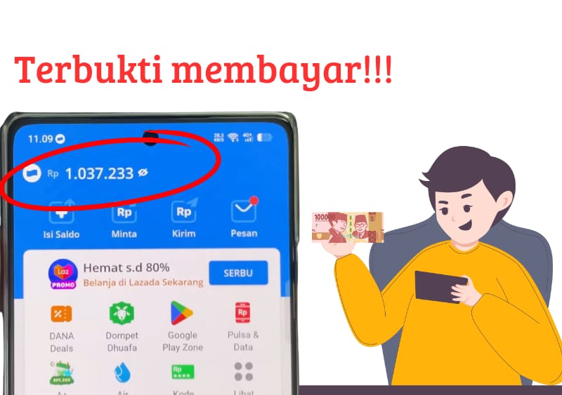 Game Ini Hanya Swipe-swipe Layar Pakai Jari, Sudah Bisa Cuan Rp550.000 Ribu Rupiah, Gokil!!!