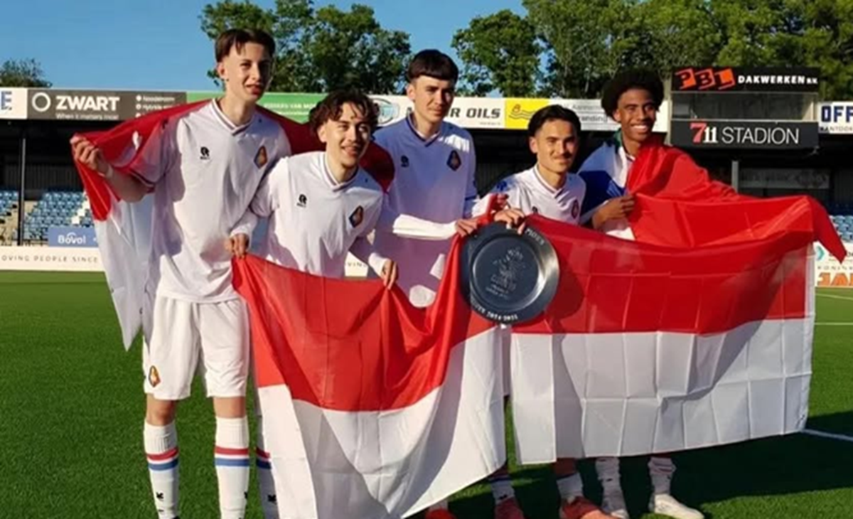 5 Pemain Keturunan Indonesia Menangkan Liga U-17 Belanda, Siap Jadi Pemain Naturalisasi Timnas Indonesia?