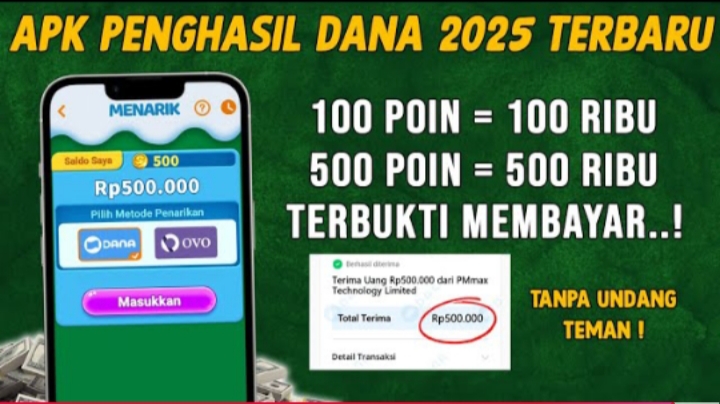 Cuma Modal Log In doang, Dibayar Rp50 Ribu ke E-Wallet dari Apk Penghasil Saldo DANA Tercepat, Kepoin di Sini!