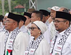Aksi Damai Bela Palestina, Menag: Posisi Indonesia Jelas, Bersama Palestina