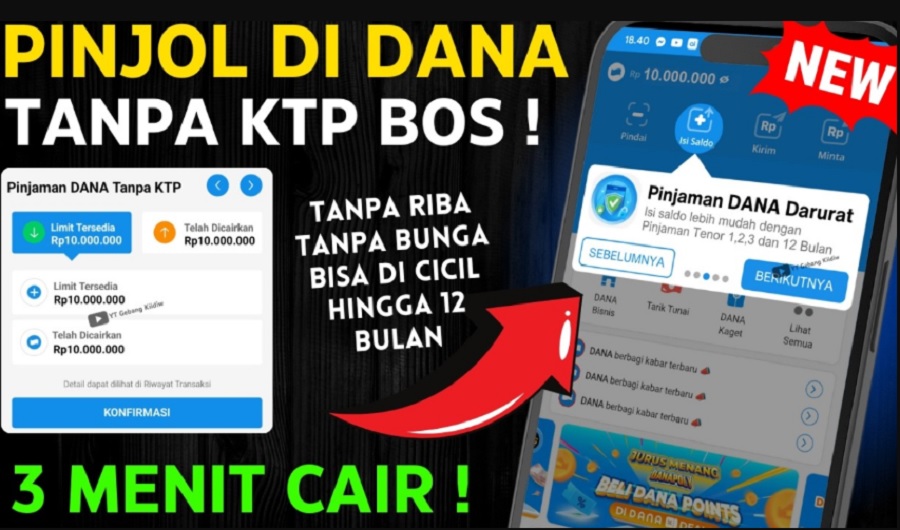 Begini Cara Pinjam Saldo Dana Tanpa Dana Paylater, Dapatkan Limit Pinjaman Hingga 30 Juta Rupiah